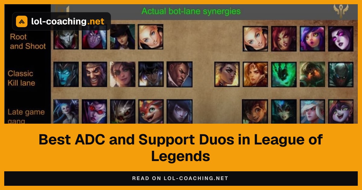Best ADC and Support Duos in League of Legends
