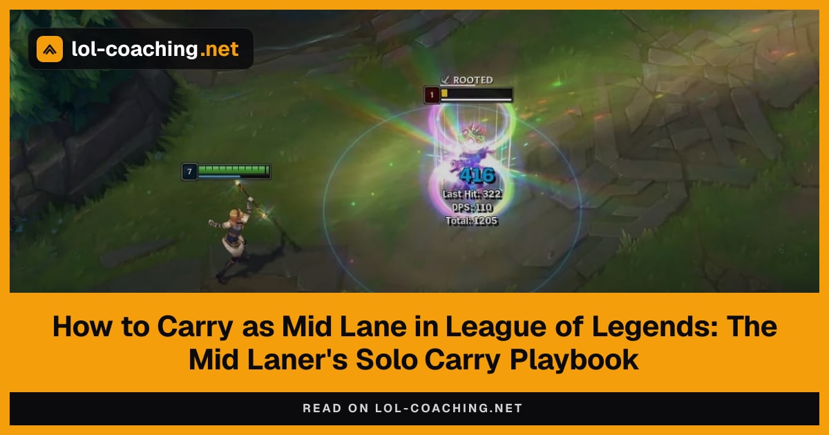 How to Carry as Mid Lane in League of Legends: The Mid Laner's Solo Carry Playbook