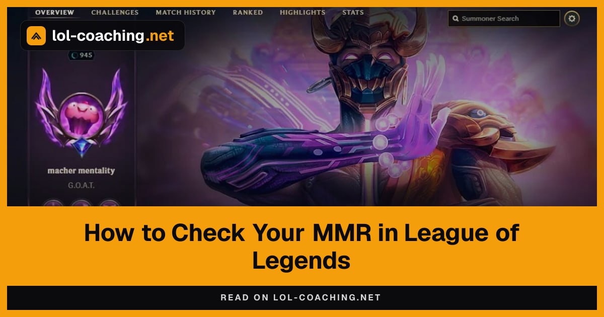 How to Check Your MMR in League of Legends