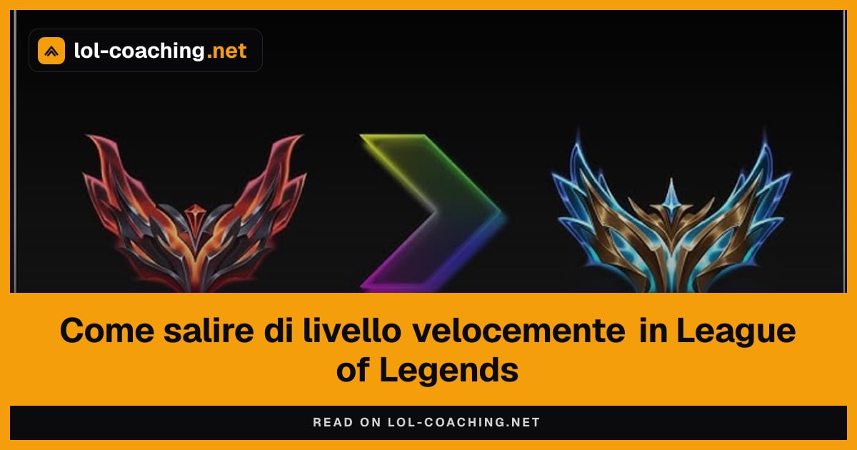 Come salire di livello velocemente in League of Legends