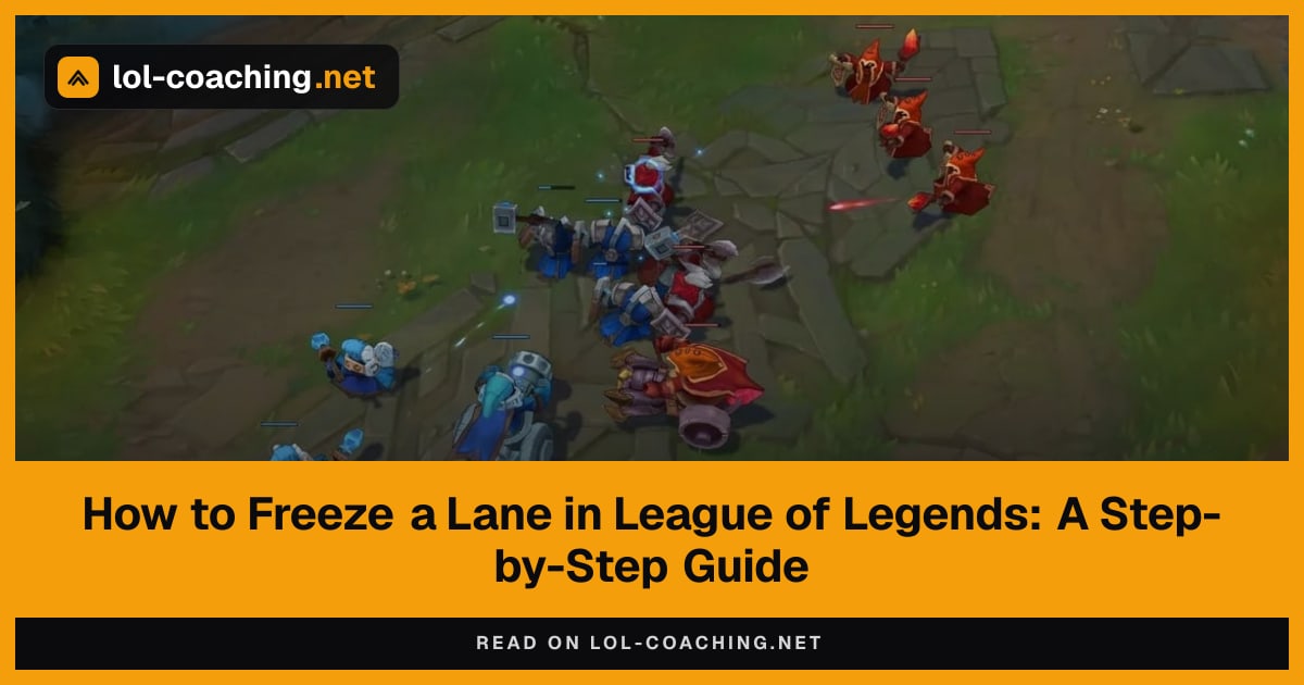 How to Freeze a Lane in League of Legends: A Step-by-Step Guide