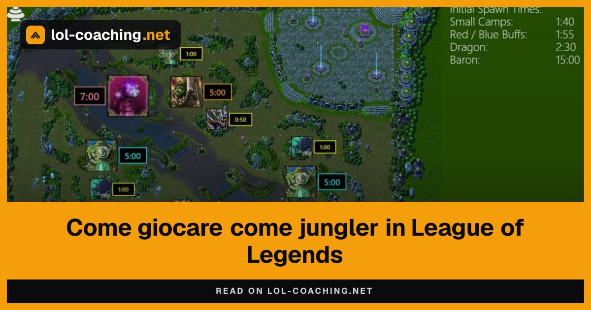 Come giocare come jungler in League of Legends