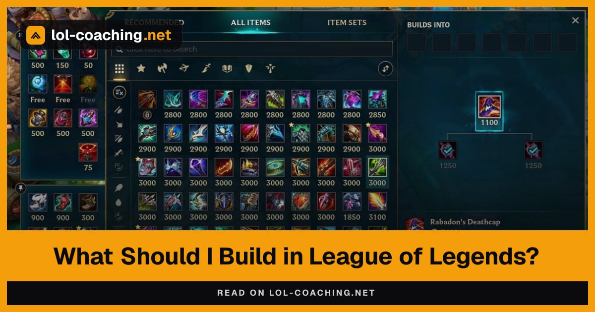 What Should I Build in League of Legends?