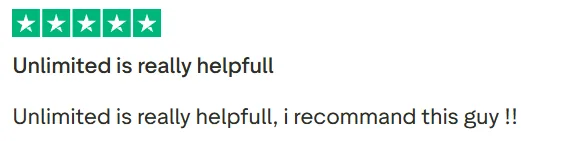 Student review screenshot